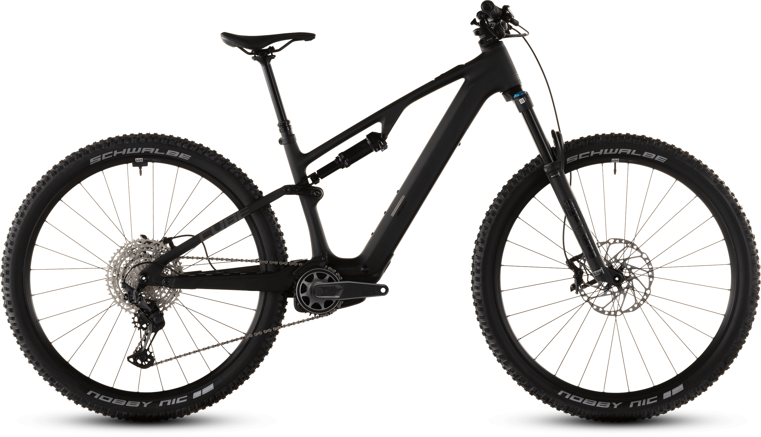 Cube AMS Hybrid ONE44 C:62 Pro 400X (2026), blackline, Seitenansicht
